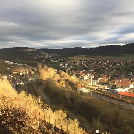 Ferienwohnung „Blaues Schild“ Dorndorf Экстерьер фото